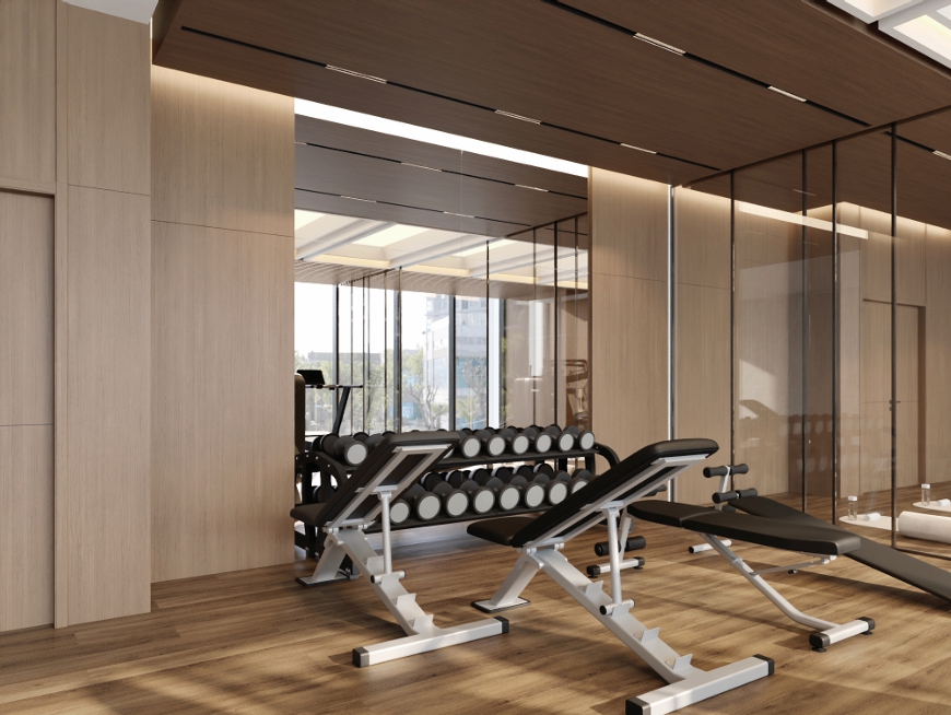 Khu Gym The Poet Residences Đà Nẵng