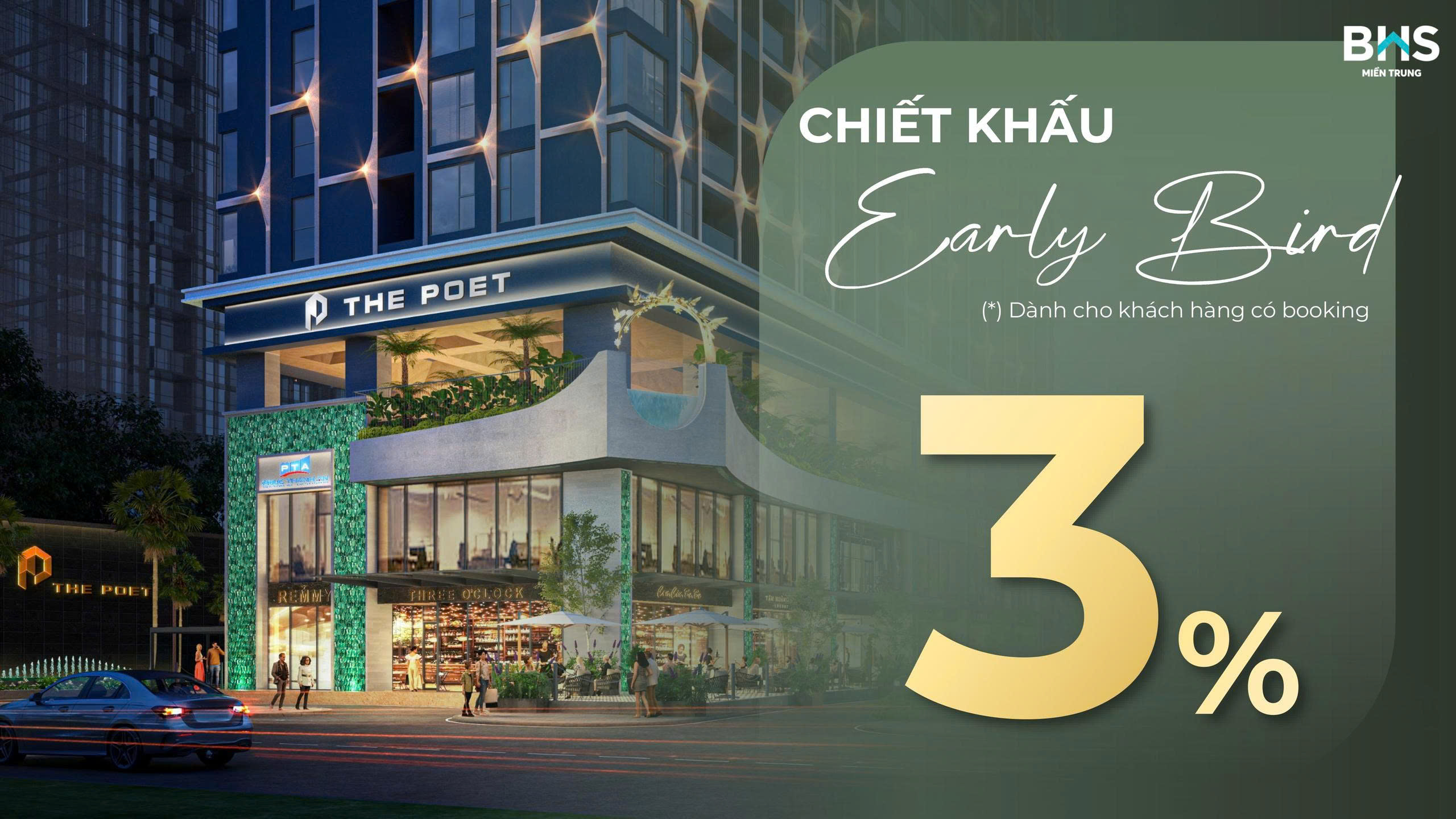 Chiết khấu ElyBird The Poet Residence Danang