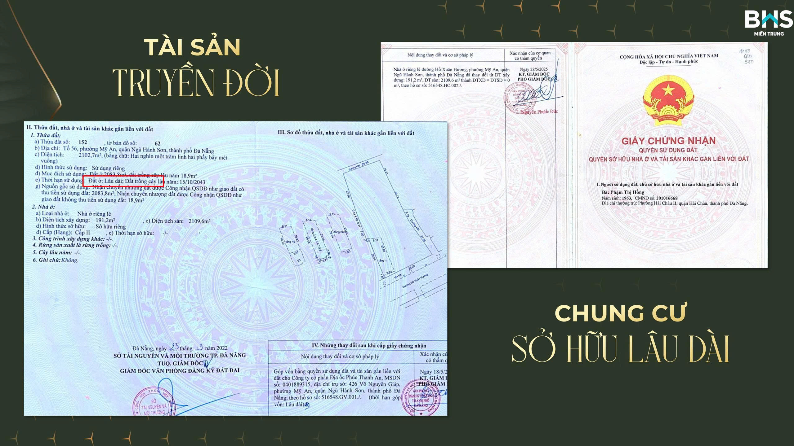 Pháp lý sở hữu lâu dài căn hộ The Poet Residence Danang