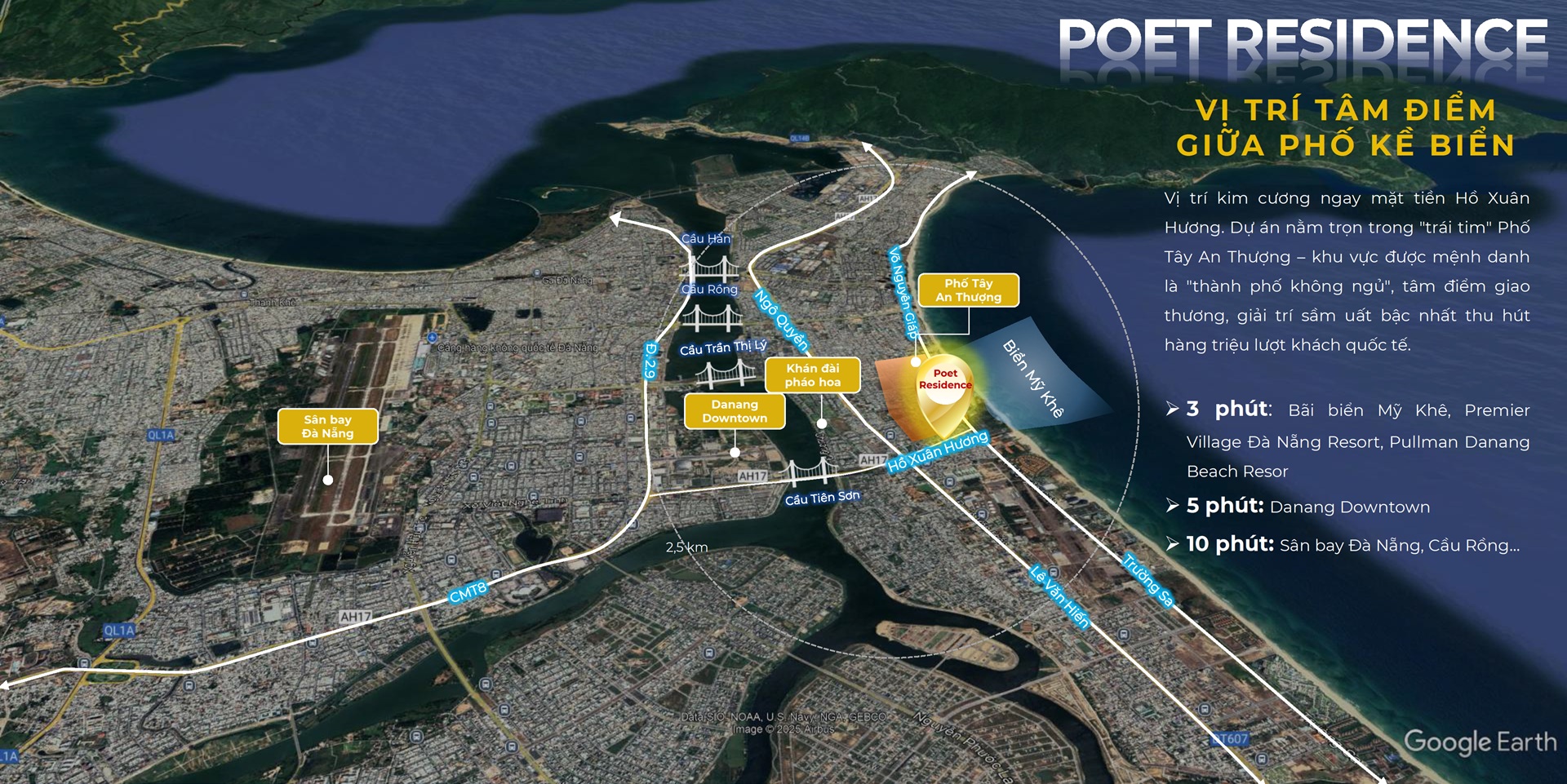 Vị trí Căn Hộ The Port Residence Danang