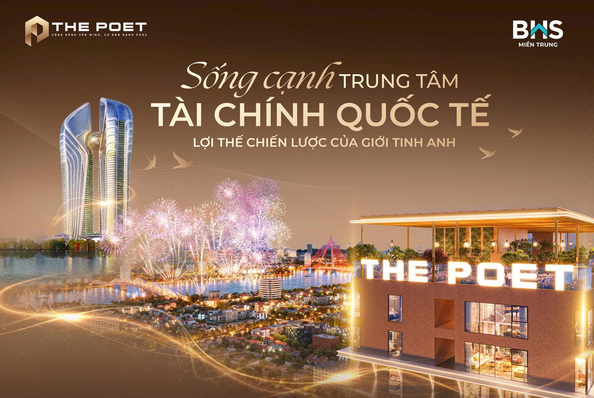 Căn hộ The Poet Residence Đà Nẵng gần ngay TTTC Quốc Tế