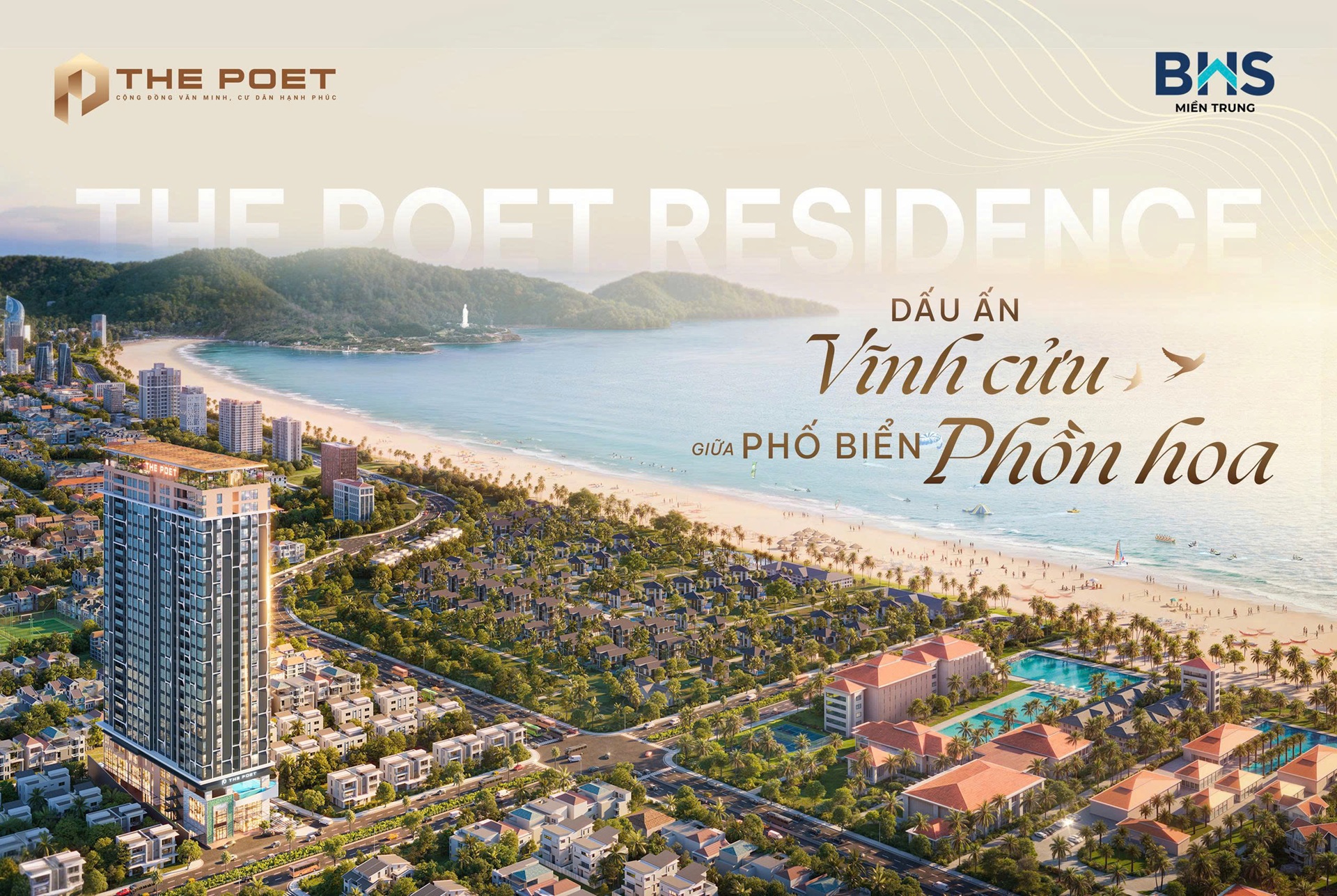 Căn hộ mặt biển Mỹ Khê sở hữu lâu dài The Poet Residence