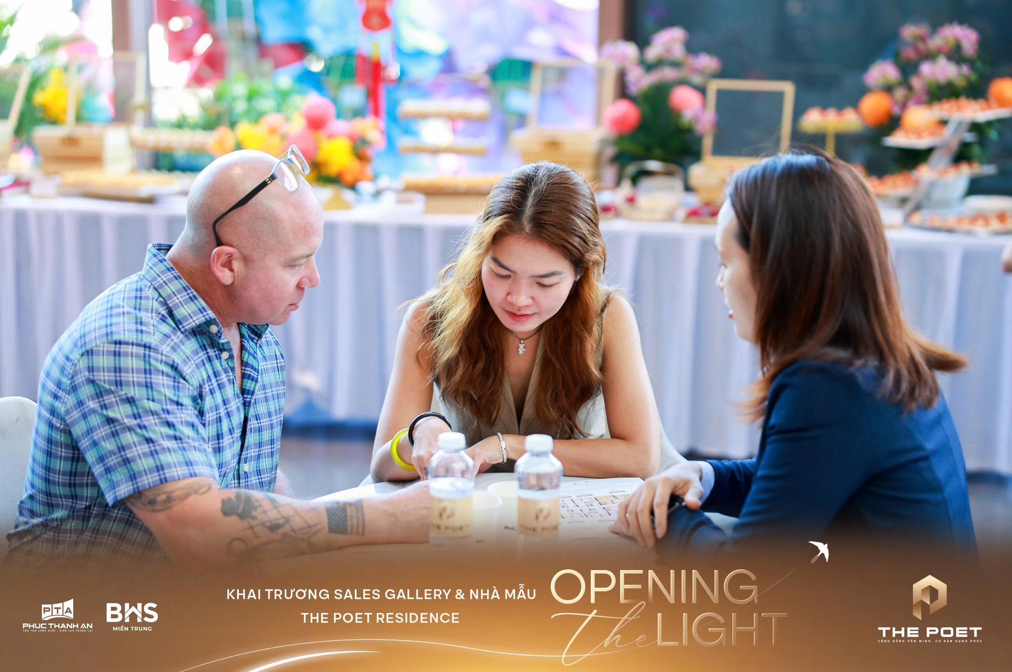 Khách hàng tham quan Khai trương nhà mẫu Căn hộ The Poet Residence Đà Nẵng